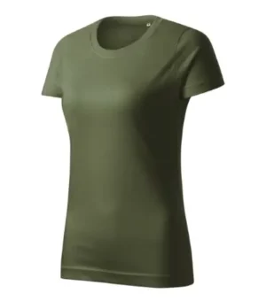 Tričko dámské Basic khaki 09  - Isabelka.eu